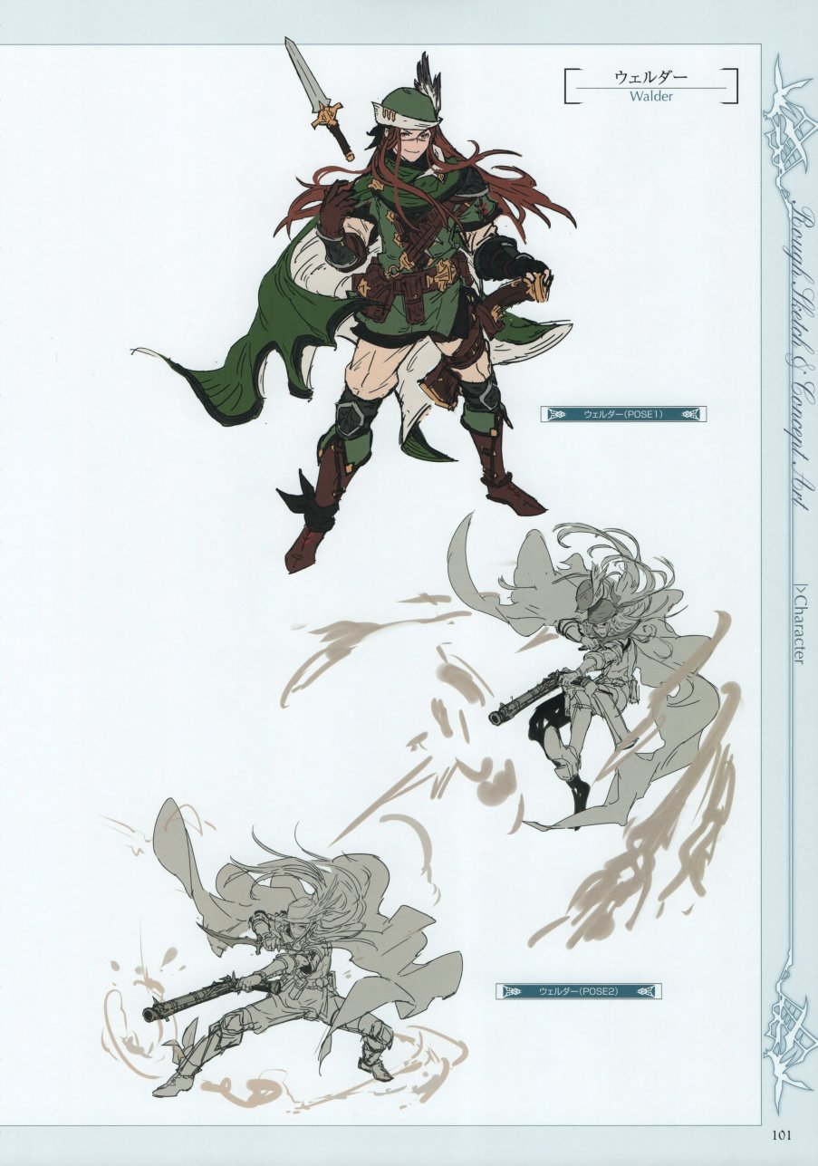 碧蓝幻想画集韩漫全集-Graphic Archive IV Extra Works无删减无遮挡章节图片 