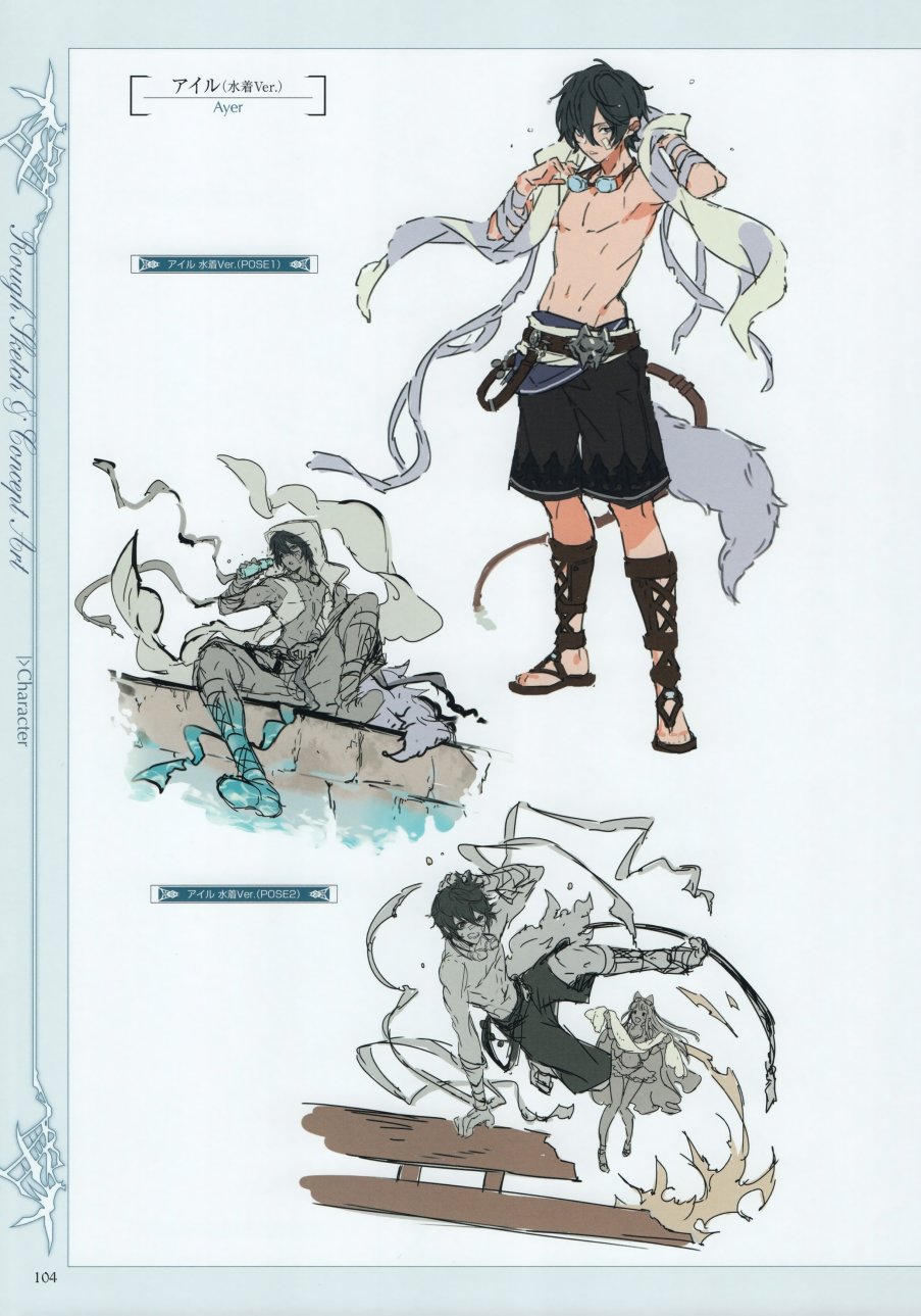 碧蓝幻想画集韩漫全集-Graphic Archive IV Extra Works无删减无遮挡章节图片 