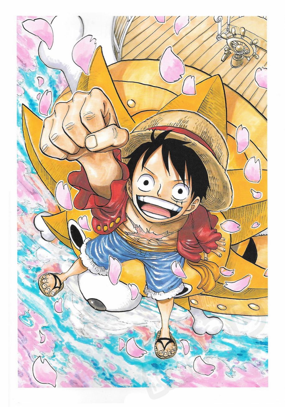 尾田荣一郎原画集One Piece Artbook Color Walk 8韩漫全集-第01卷无删减无遮挡章节图片 