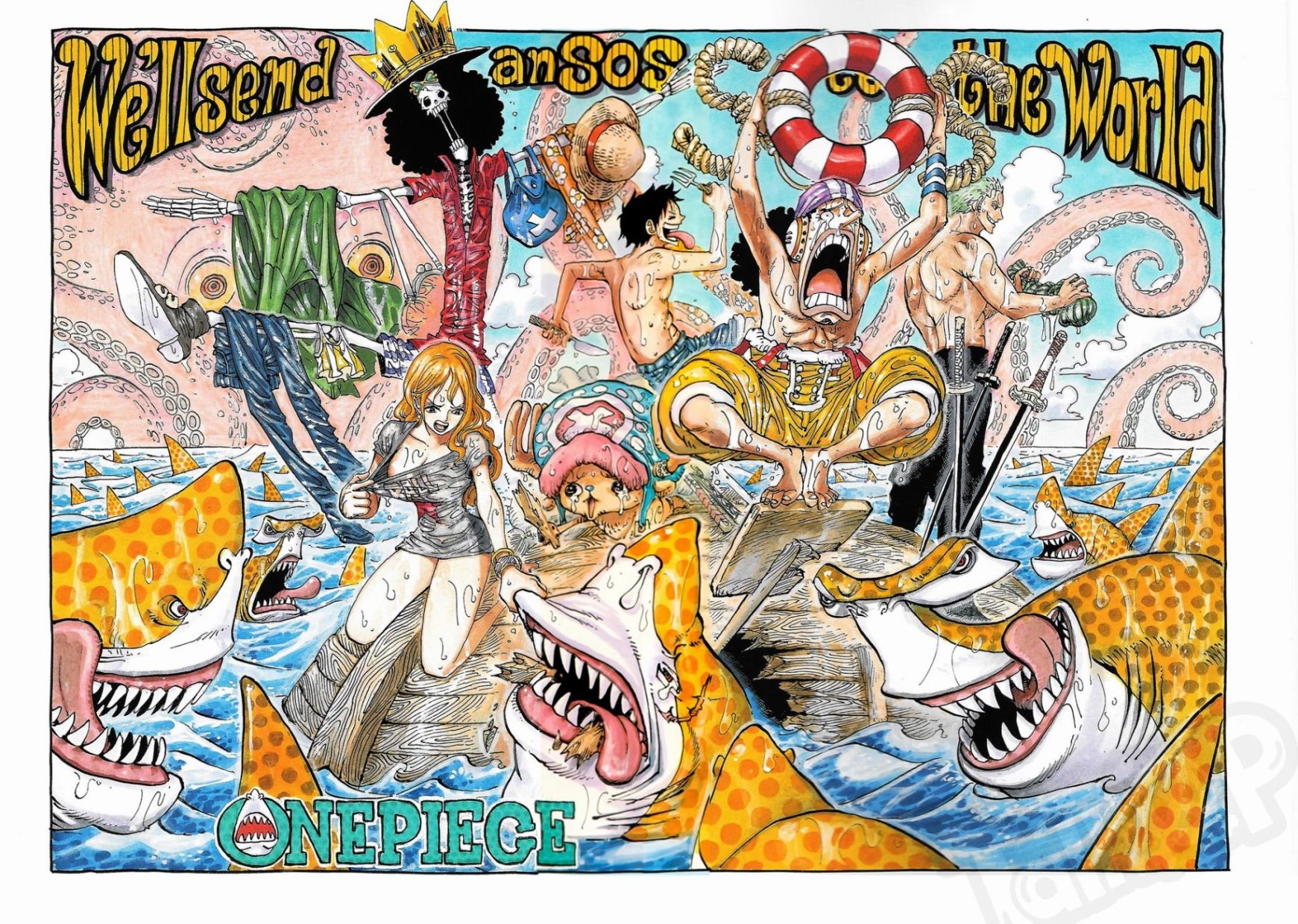 尾田荣一郎原画集One Piece Artbook Color Walk 8韩漫全集-第01卷无删减无遮挡章节图片 