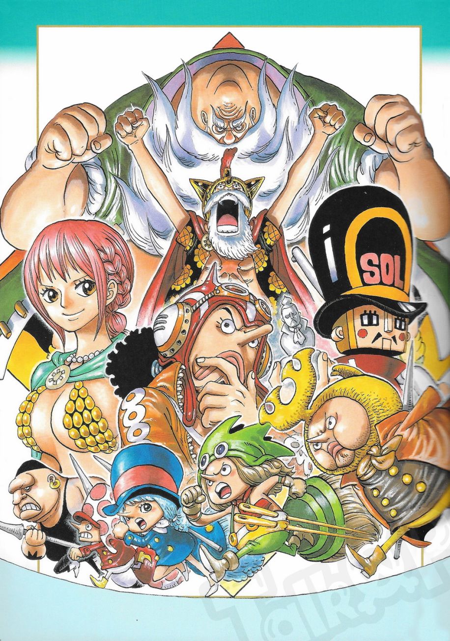 尾田荣一郎原画集One Piece Artbook Color Walk 8韩漫全集-第01卷无删减无遮挡章节图片 