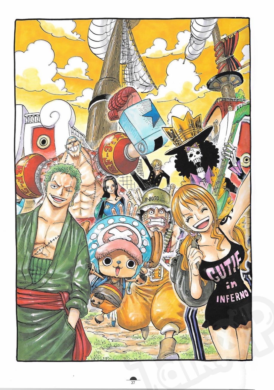 尾田荣一郎原画集One Piece Artbook Color Walk 8韩漫全集-第01卷无删减无遮挡章节图片 