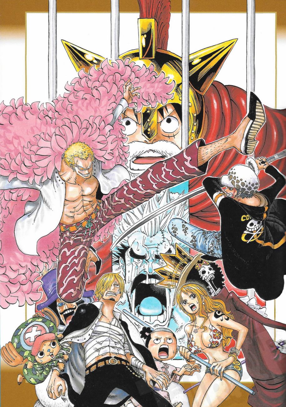尾田荣一郎原画集One Piece Artbook Color Walk 8韩漫全集-第01卷无删减无遮挡章节图片 