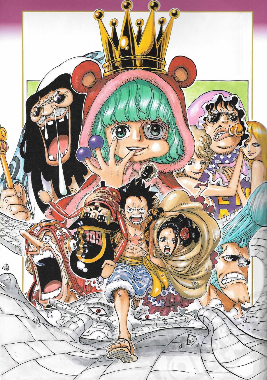 尾田荣一郎原画集One Piece Artbook Color Walk 8韩漫全集-第01卷无删减无遮挡章节图片 