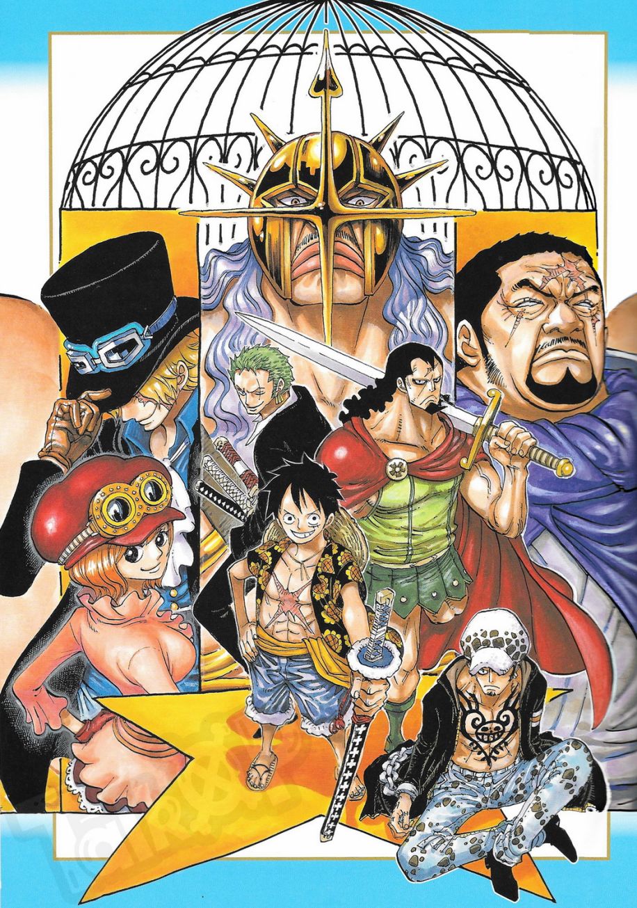 尾田荣一郎原画集One Piece Artbook Color Walk 8韩漫全集-第01卷无删减无遮挡章节图片 