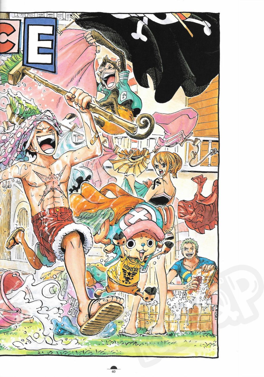 尾田荣一郎原画集One Piece Artbook Color Walk 8韩漫全集-第01卷无删减无遮挡章节图片 