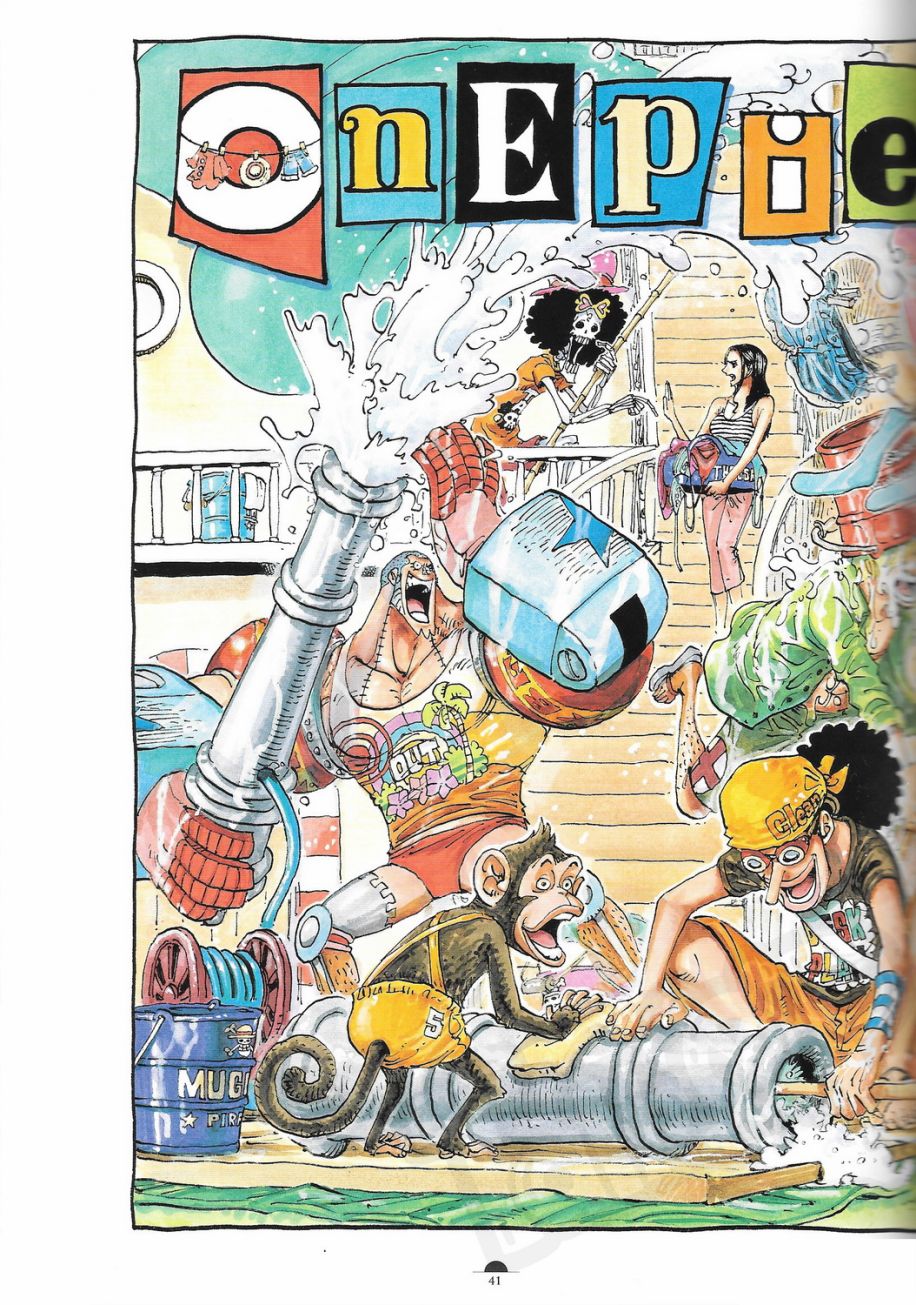 尾田荣一郎原画集One Piece Artbook Color Walk 8韩漫全集-第01卷无删减无遮挡章节图片 