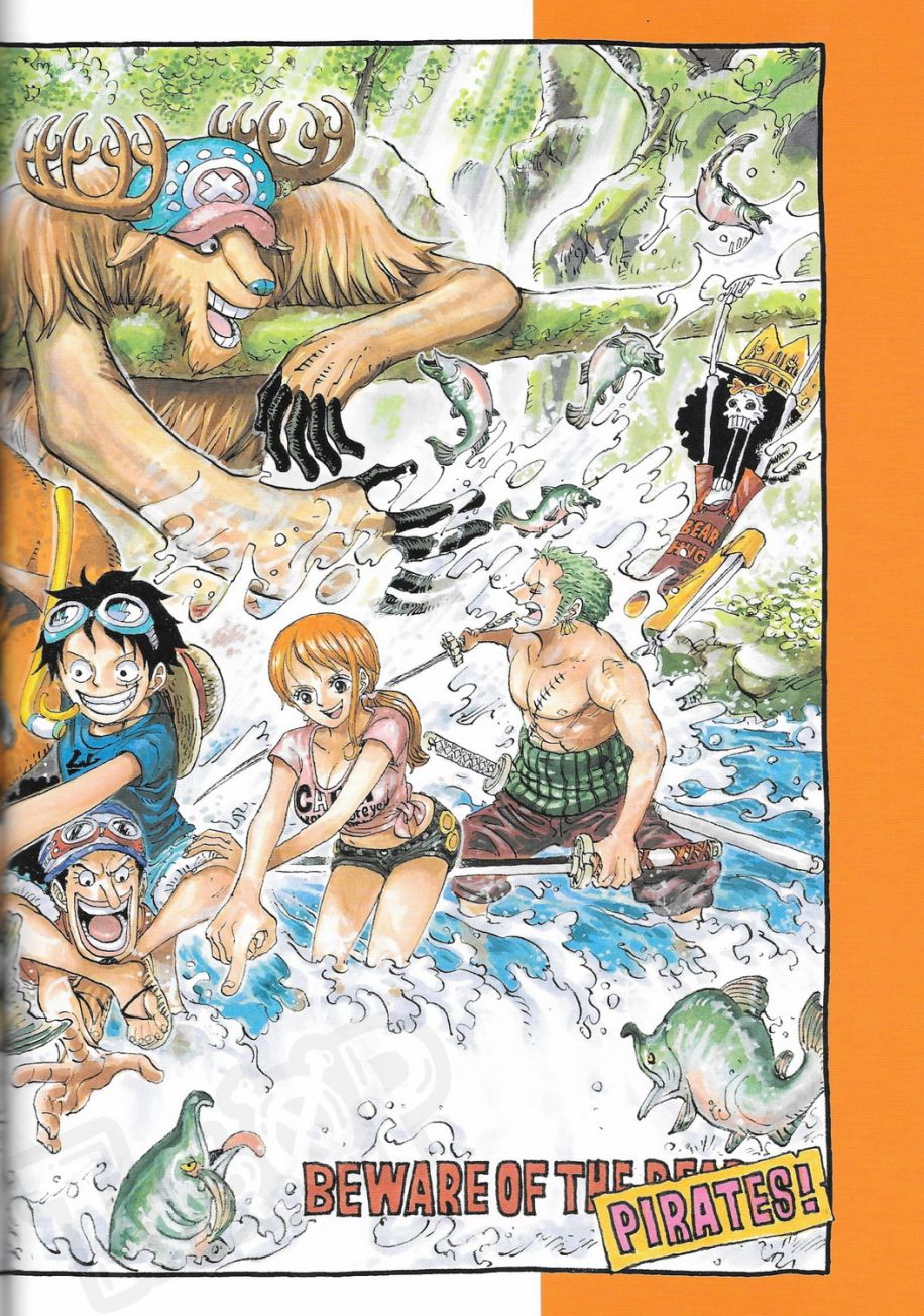 尾田荣一郎原画集One Piece Artbook Color Walk 8韩漫全集-第01卷无删减无遮挡章节图片 