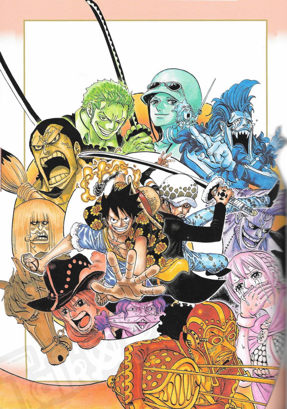 尾田荣一郎原画集One Piece Artbook Color Walk 8韩漫全集-第01卷无删减无遮挡章节图片 