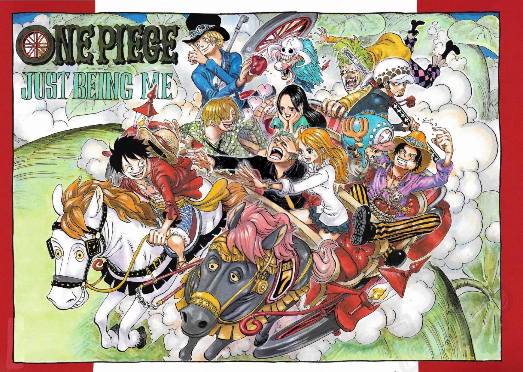 尾田荣一郎原画集One Piece Artbook Color Walk 8韩漫全集-第01卷无删减无遮挡章节图片 