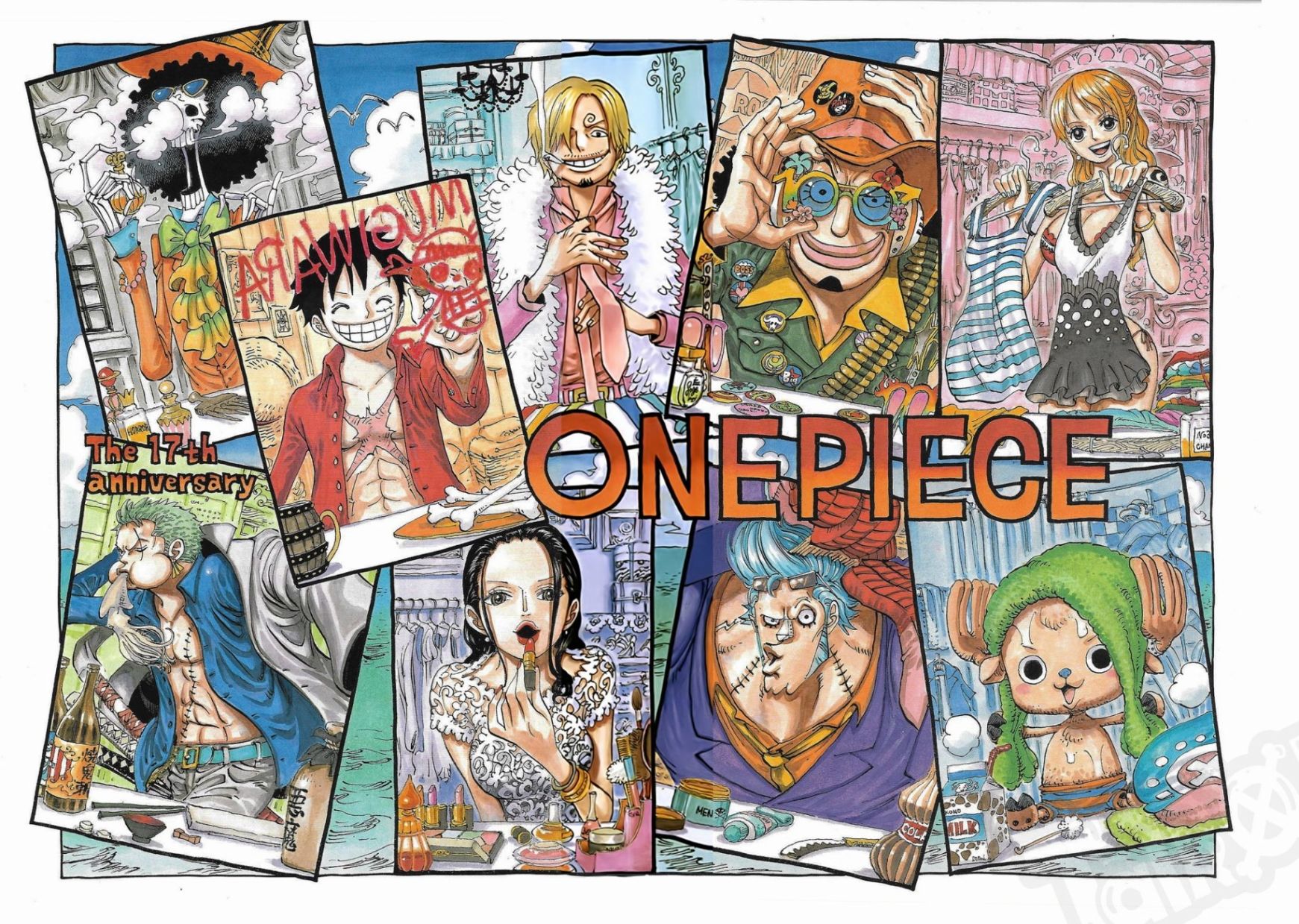 尾田荣一郎原画集One Piece Artbook Color Walk 8韩漫全集-第01卷无删减无遮挡章节图片 