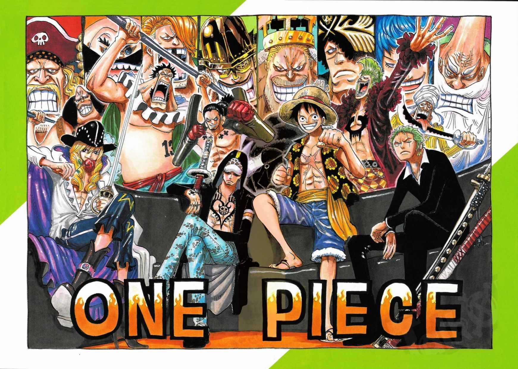 尾田荣一郎原画集One Piece Artbook Color Walk 8韩漫全集-第01卷无删减无遮挡章节图片 