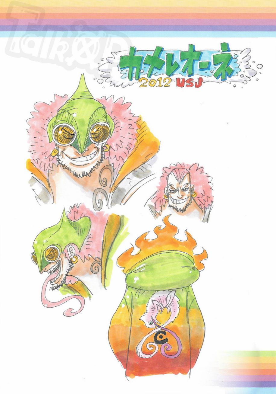 尾田荣一郎原画集One Piece Artbook Color Walk 8韩漫全集-第01卷无删减无遮挡章节图片 