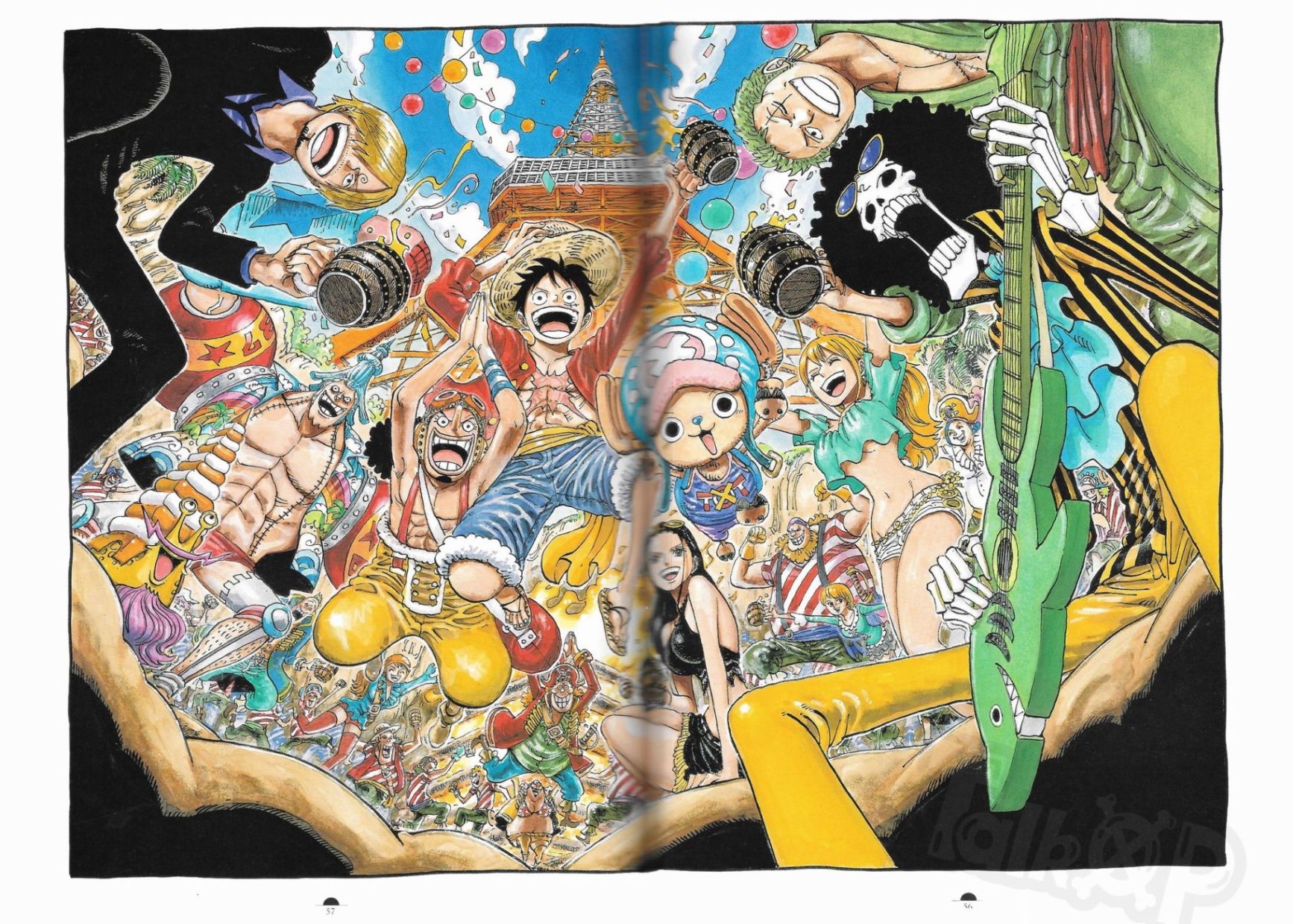 尾田荣一郎原画集One Piece Artbook Color Walk 8韩漫全集-第01卷无删减无遮挡章节图片 