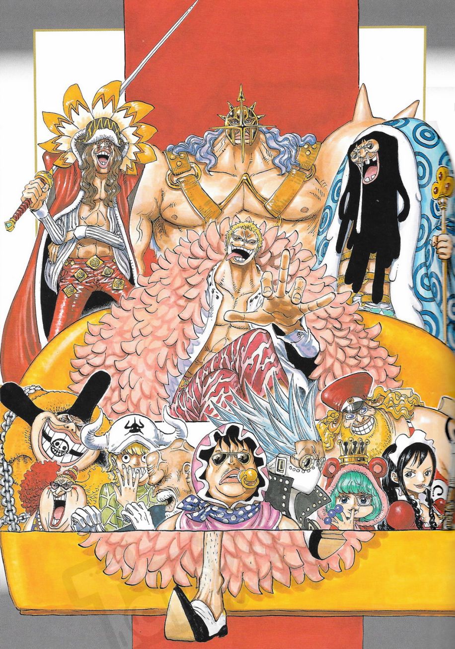 尾田荣一郎原画集One Piece Artbook Color Walk 8韩漫全集-第01卷无删减无遮挡章节图片 