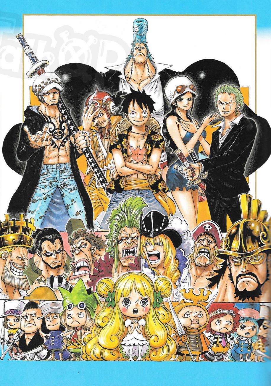 尾田荣一郎原画集One Piece Artbook Color Walk 8韩漫全集-第01卷无删减无遮挡章节图片 