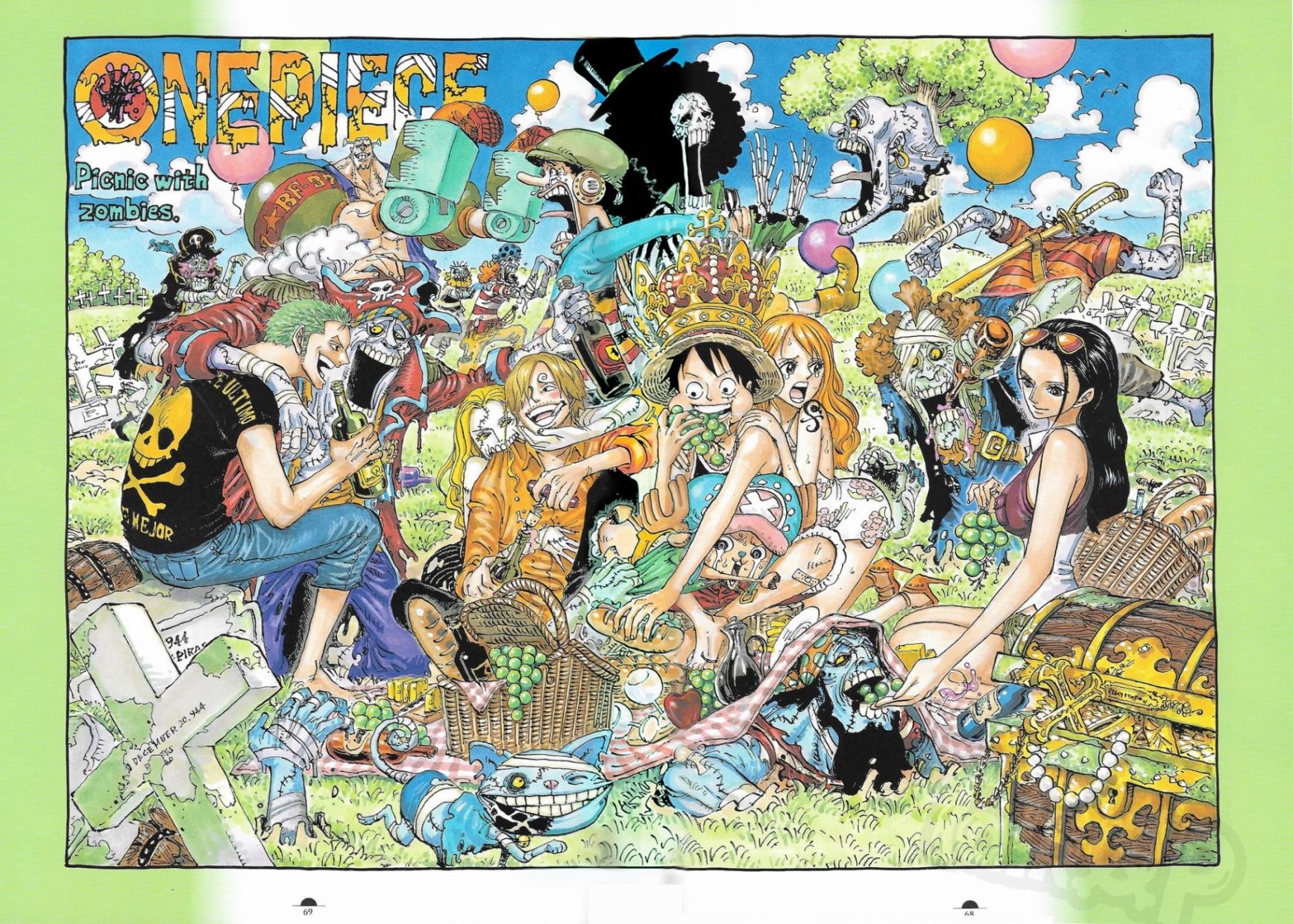 尾田荣一郎原画集One Piece Artbook Color Walk 8韩漫全集-第01卷无删减无遮挡章节图片 