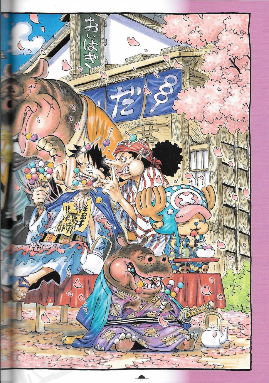 尾田荣一郎原画集One Piece Artbook Color Walk 8韩漫全集-第01卷无删减无遮挡章节图片 