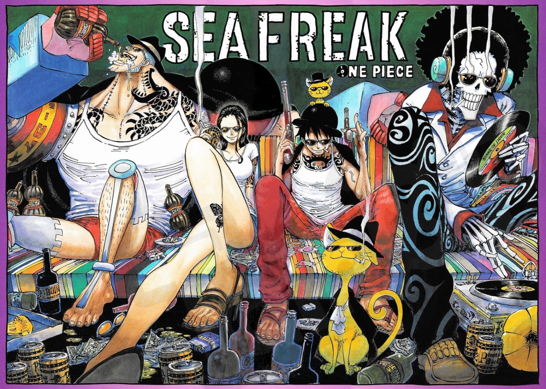 尾田荣一郎原画集One Piece Artbook Color Walk 8韩漫全集-第01卷无删减无遮挡章节图片 