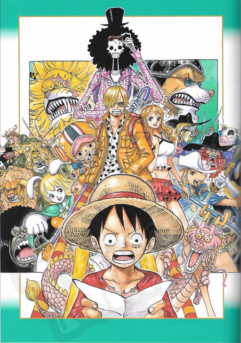 尾田荣一郎原画集One Piece Artbook Color Walk 8韩漫全集-第01卷无删减无遮挡章节图片 