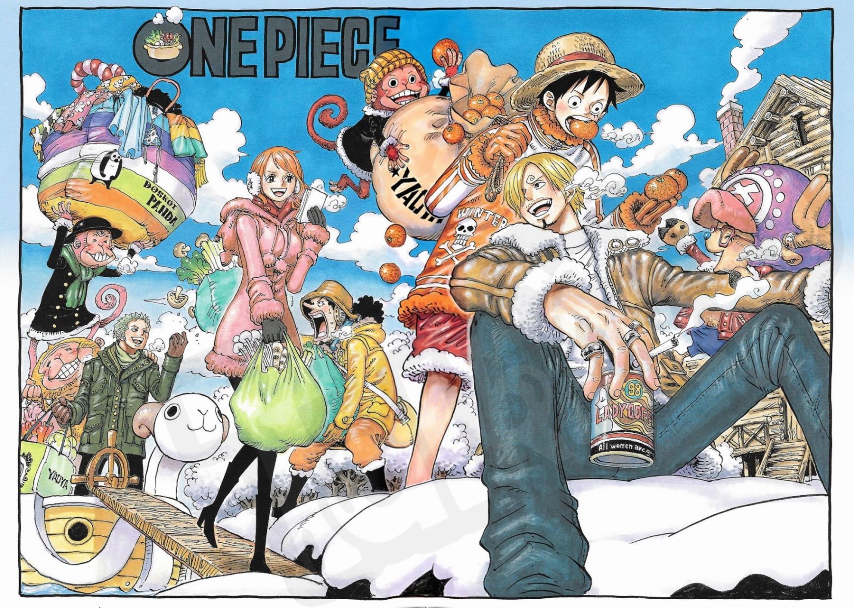 尾田荣一郎原画集One Piece Artbook Color Walk 8韩漫全集-第01卷无删减无遮挡章节图片 