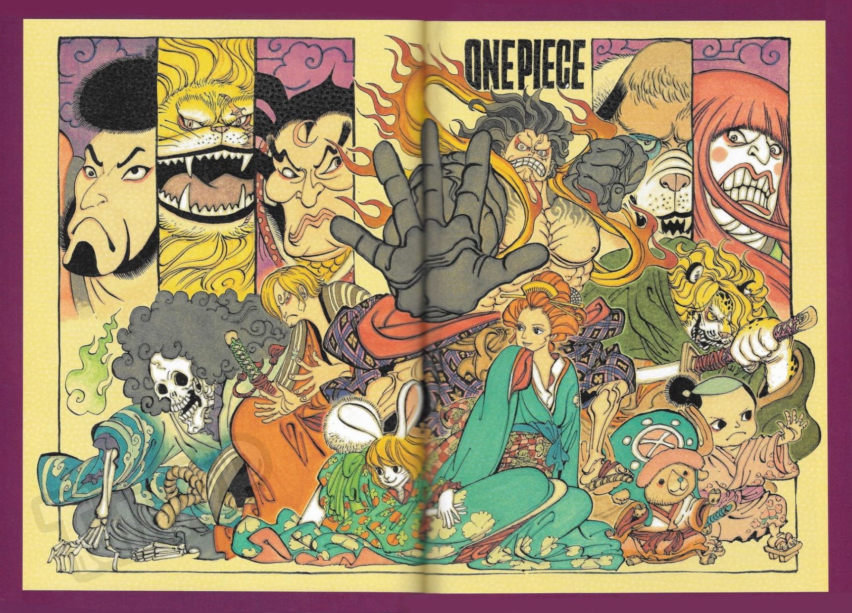 尾田荣一郎原画集One Piece Artbook Color Walk 8韩漫全集-第01卷无删减无遮挡章节图片 