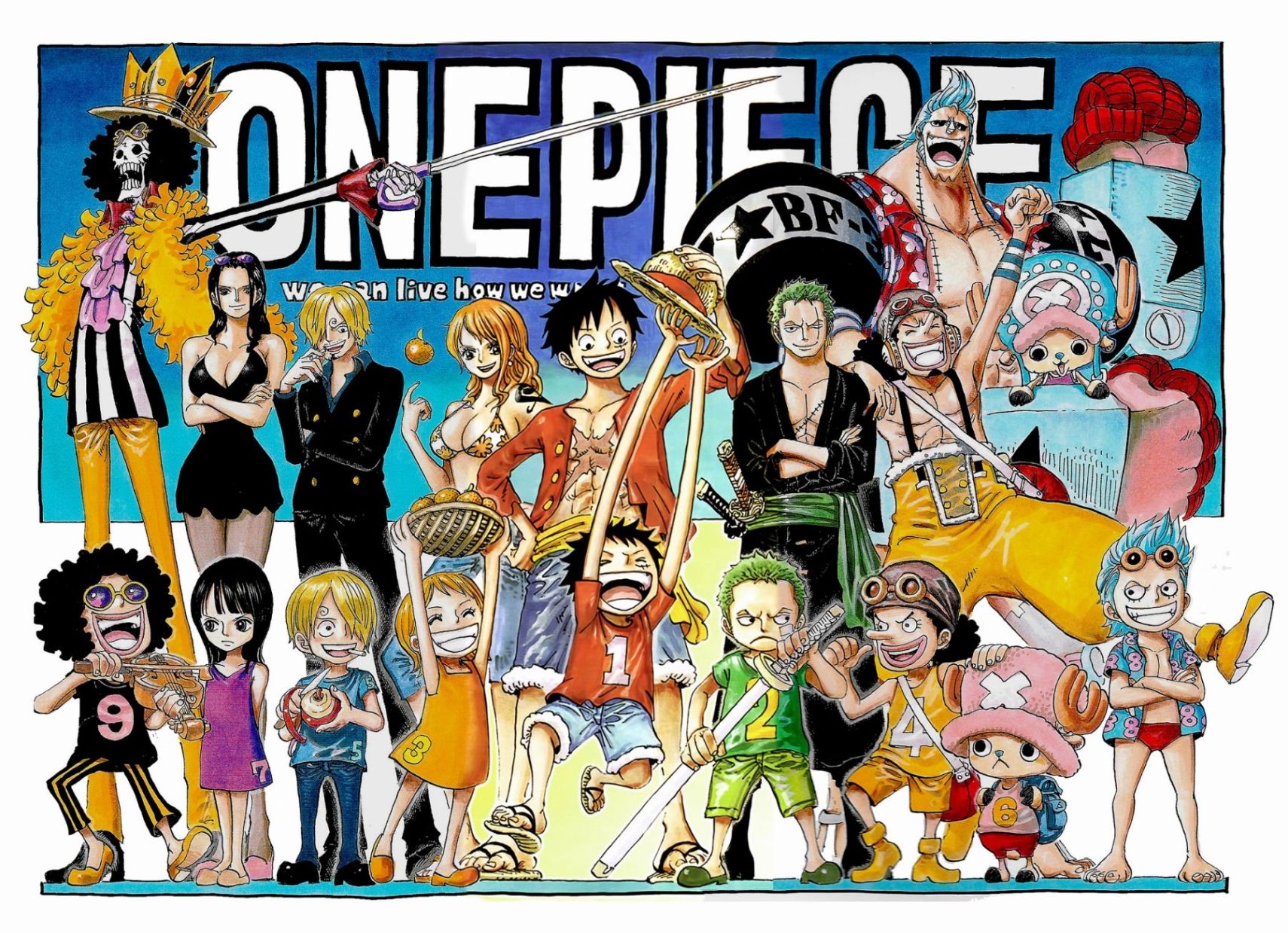 尾田荣一郎原画集One Piece Artbook Color Walk 8韩漫全集-第01卷无删减无遮挡章节图片 