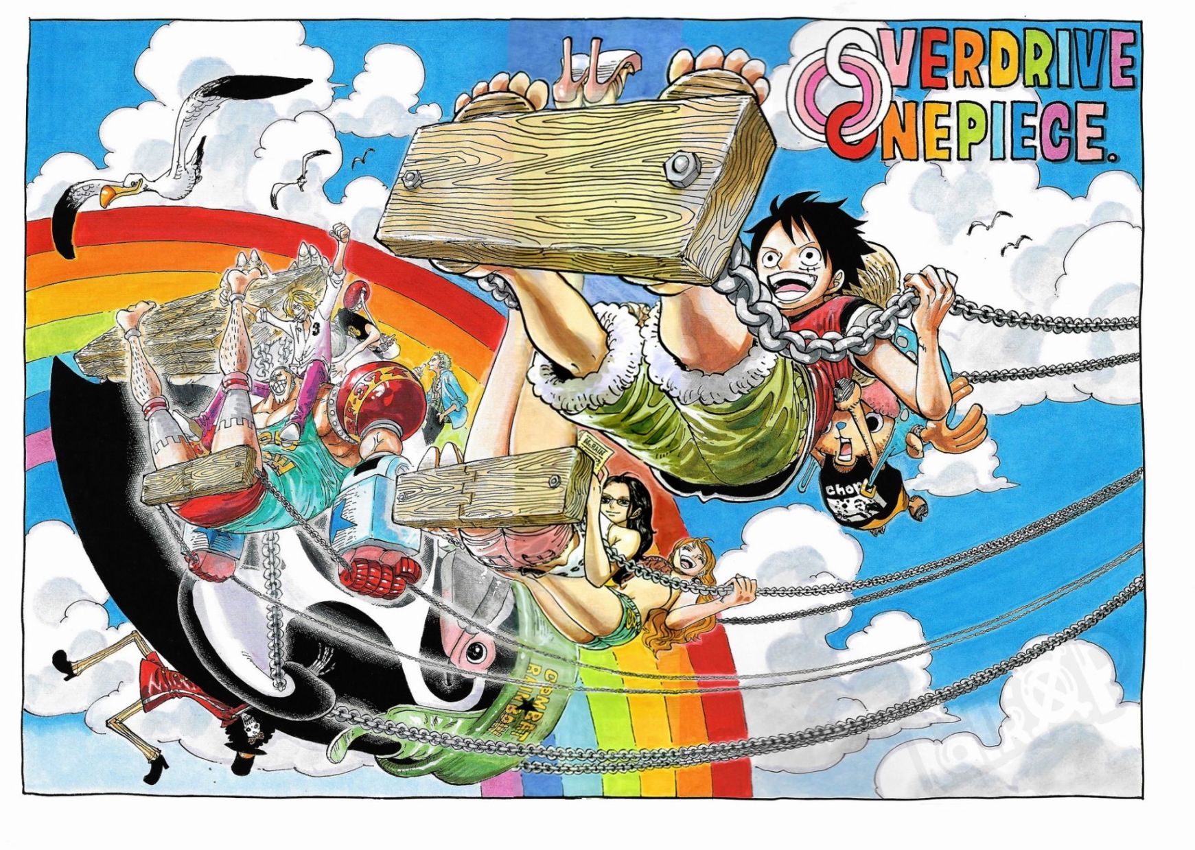 尾田荣一郎原画集One Piece Artbook Color Walk 8韩漫全集-第01卷无删减无遮挡章节图片 