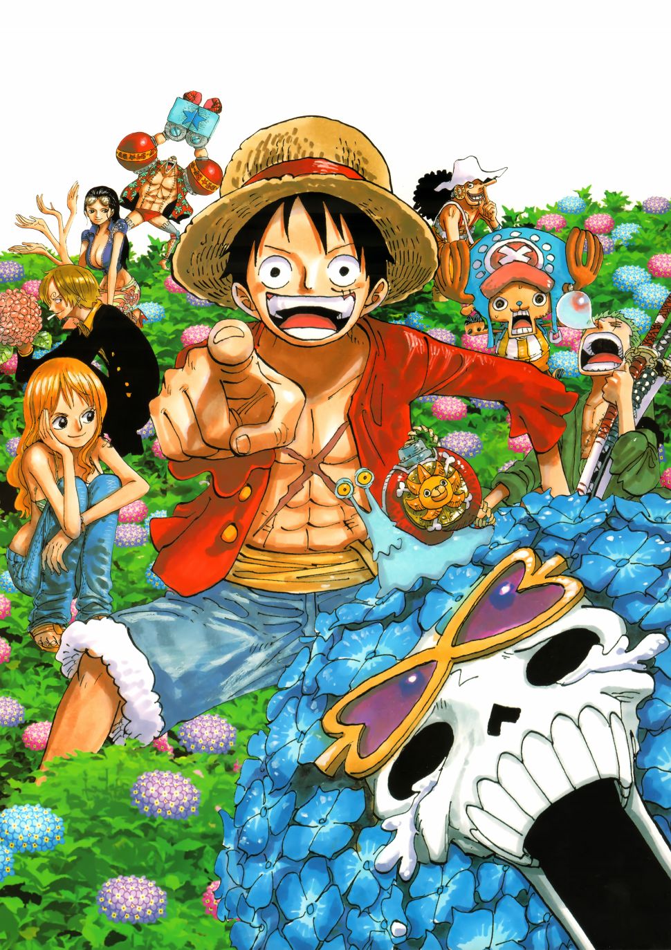 ONEPIECE尾田荣一郎画集TYRANNOSAURUSCOLORWALK7韩漫全集-画集无删减无遮挡章节图片 
