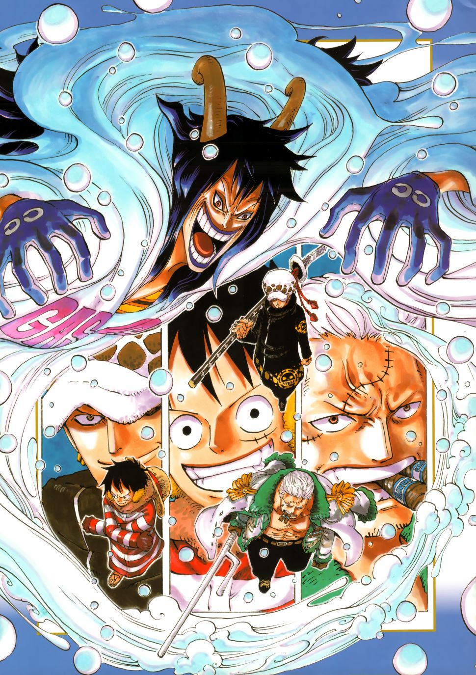 ONEPIECE尾田荣一郎画集TYRANNOSAURUSCOLORWALK7韩漫全集-画集无删减无遮挡章节图片 