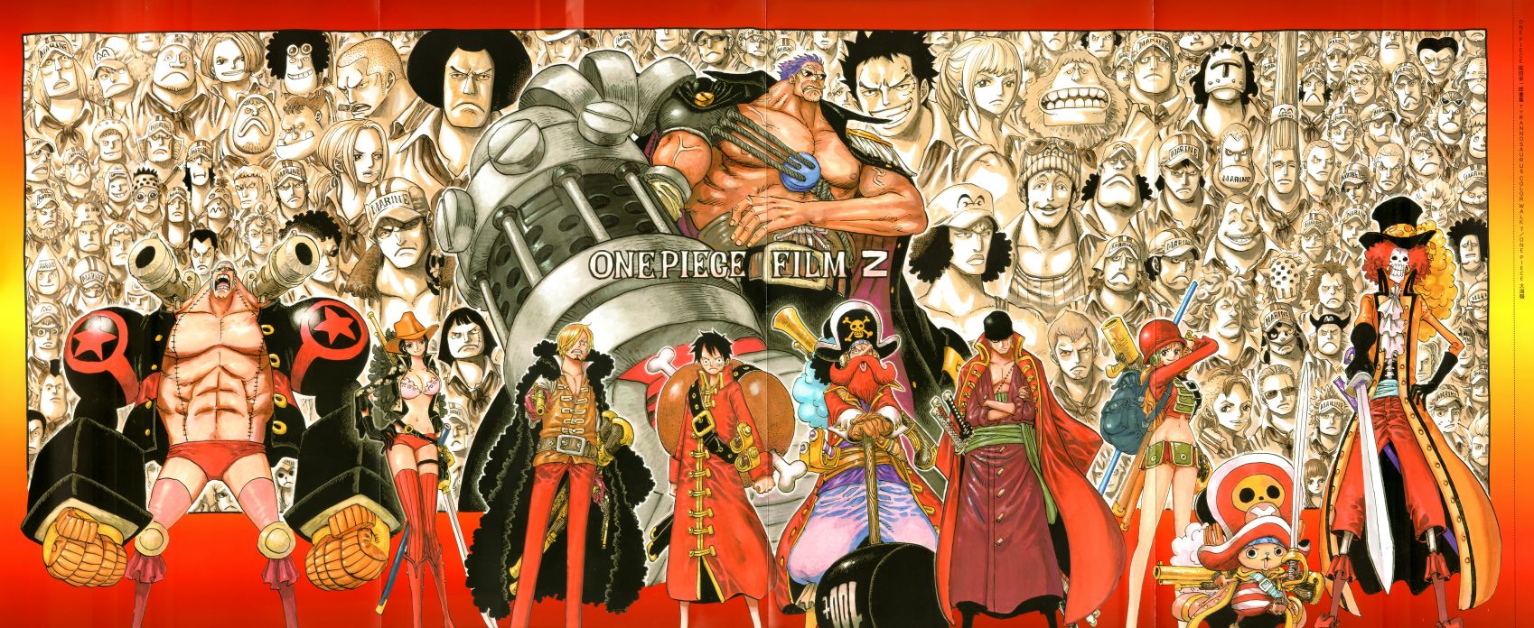 ONEPIECE尾田荣一郎画集TYRANNOSAURUSCOLORWALK7韩漫全集-画集无删减无遮挡章节图片 