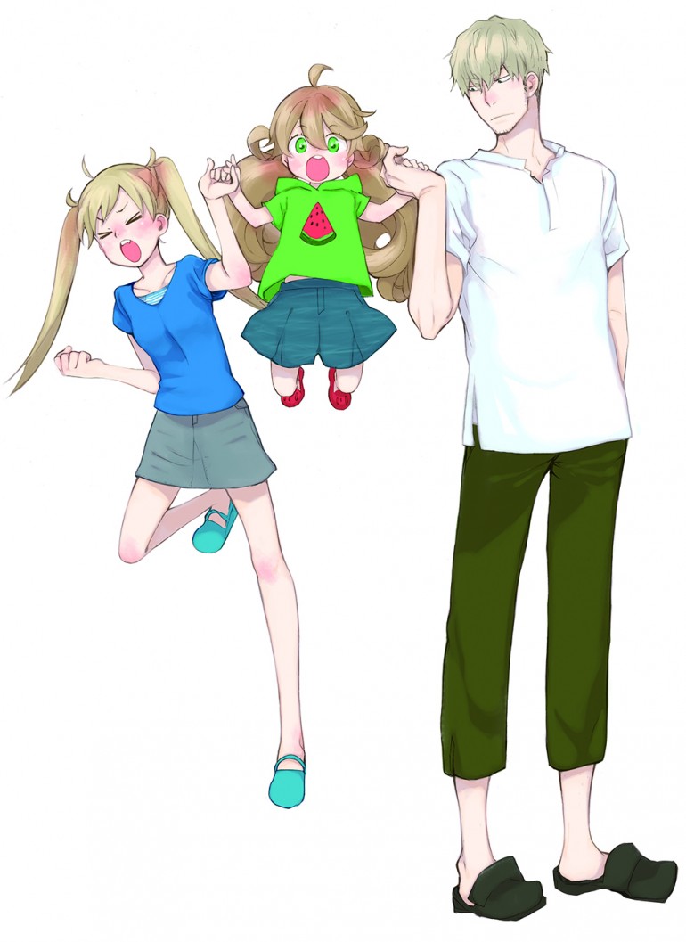 雨隐ギド插画集韩漫全集-甜蜜稻妻无删减无遮挡章节图片 