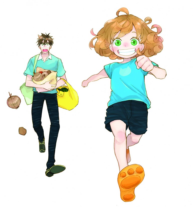 雨隐ギド插画集韩漫全集-甜蜜稻妻无删减无遮挡章节图片 