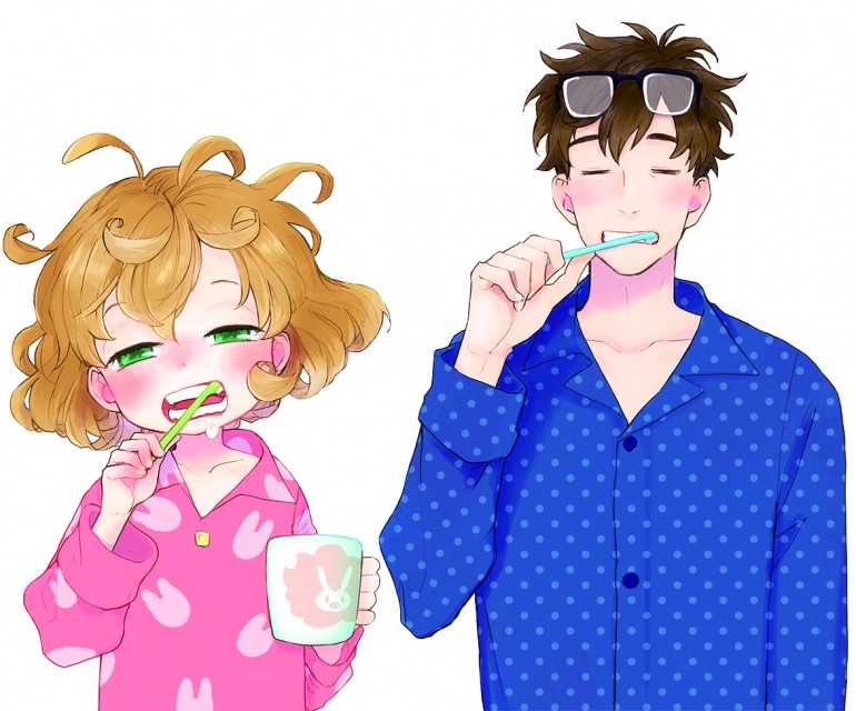 雨隐ギド插画集韩漫全集-甜蜜稻妻无删减无遮挡章节图片 