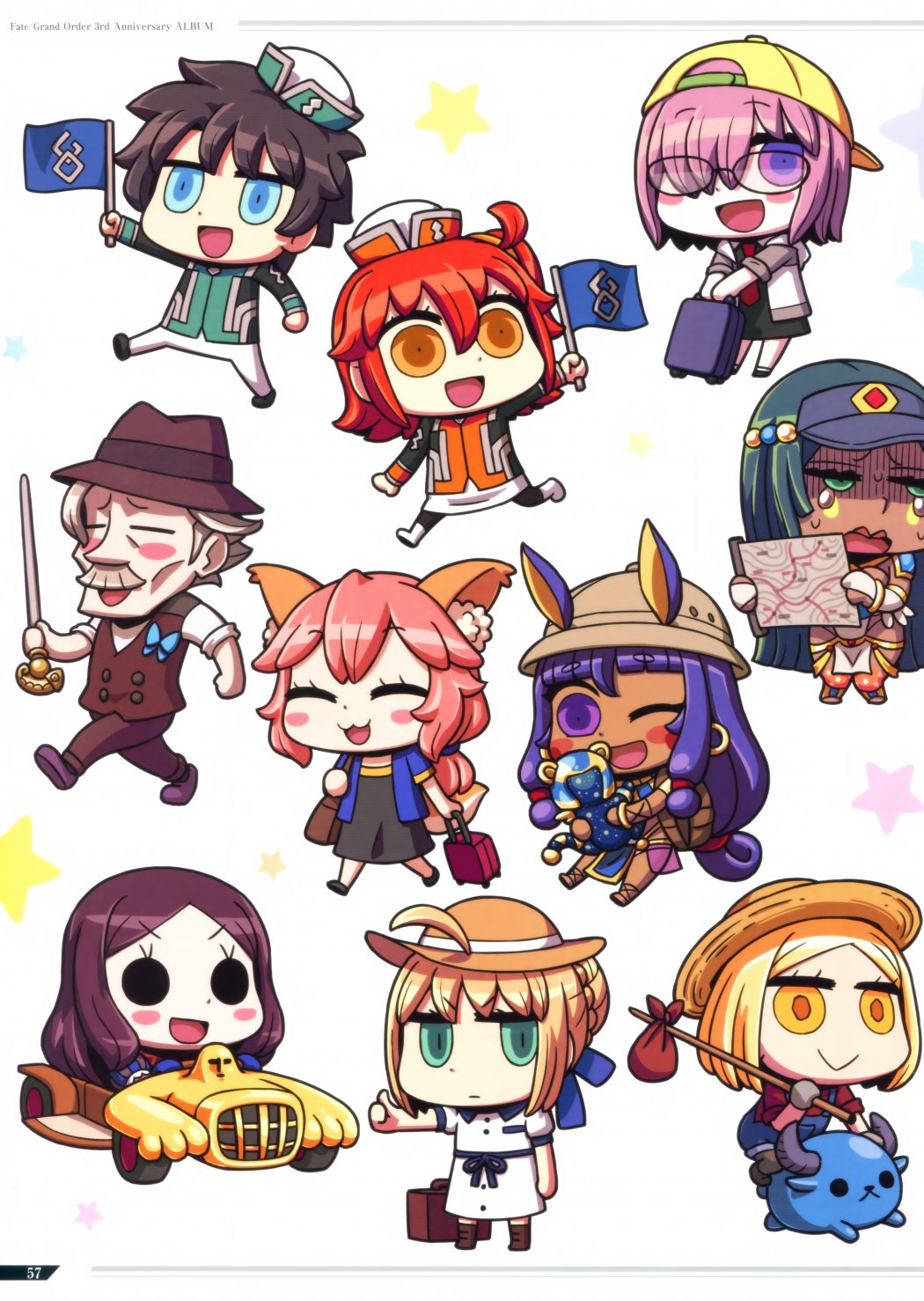 Fate／Grand Order 3rd Anniversary ALBUM韩漫全集-画集无删减无遮挡章节图片 