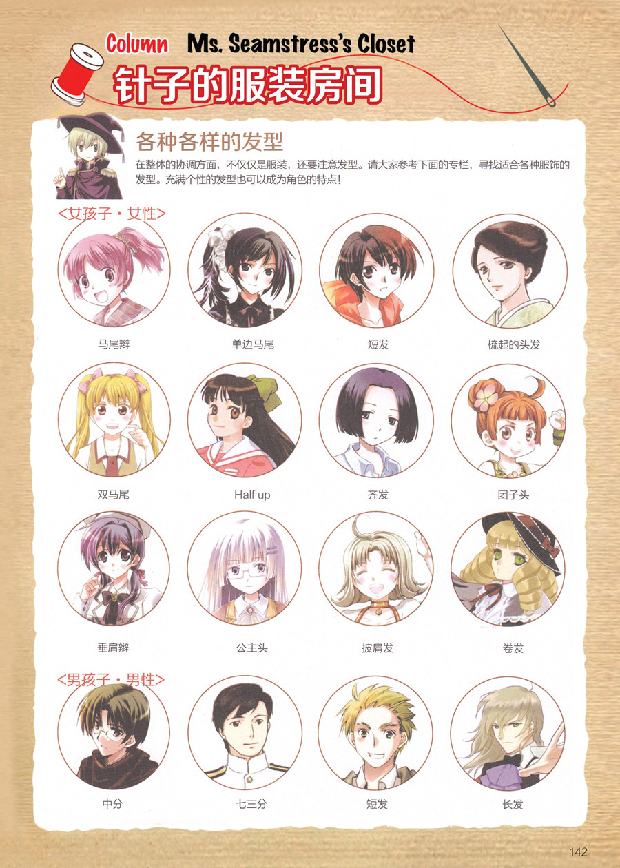 角色服装设定集韩漫全集-全一话无删减无遮挡章节图片 