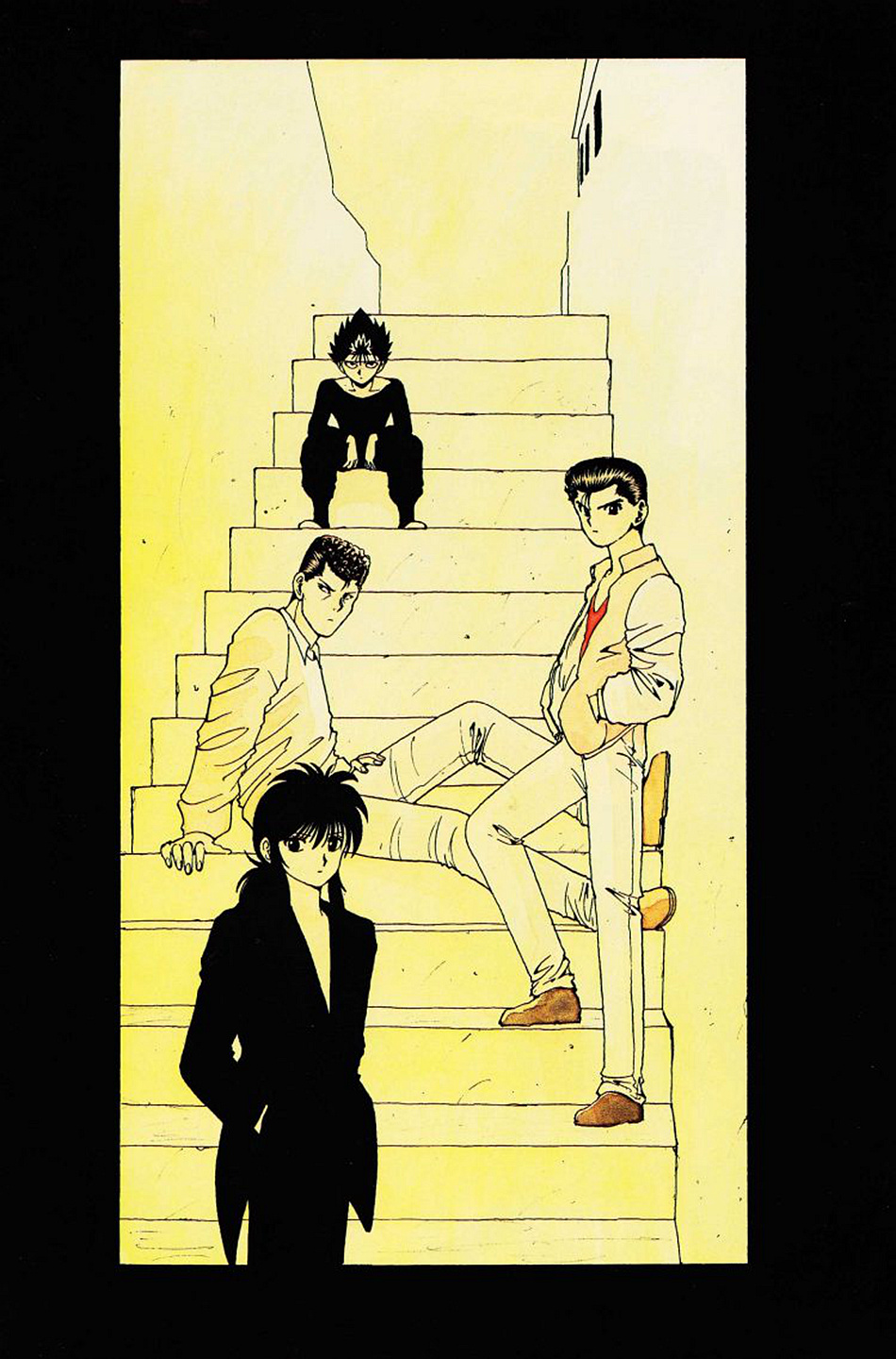 幽游白书画集韩漫全集-画集无删减无遮挡章节图片 