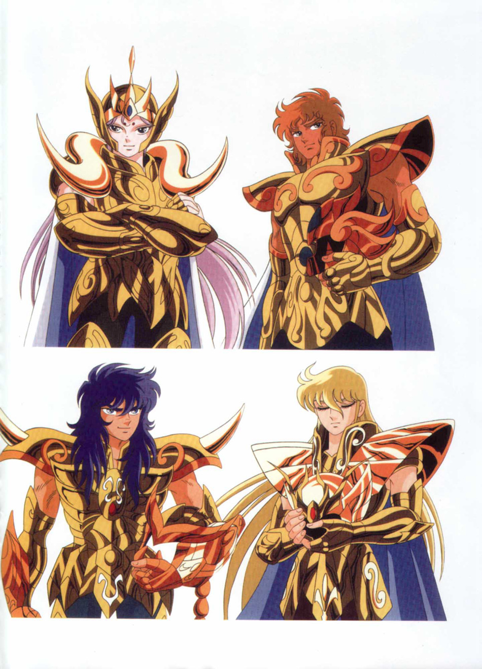 圣斗士星矢原画集韩漫全集-全一卷无删减无遮挡章节图片 