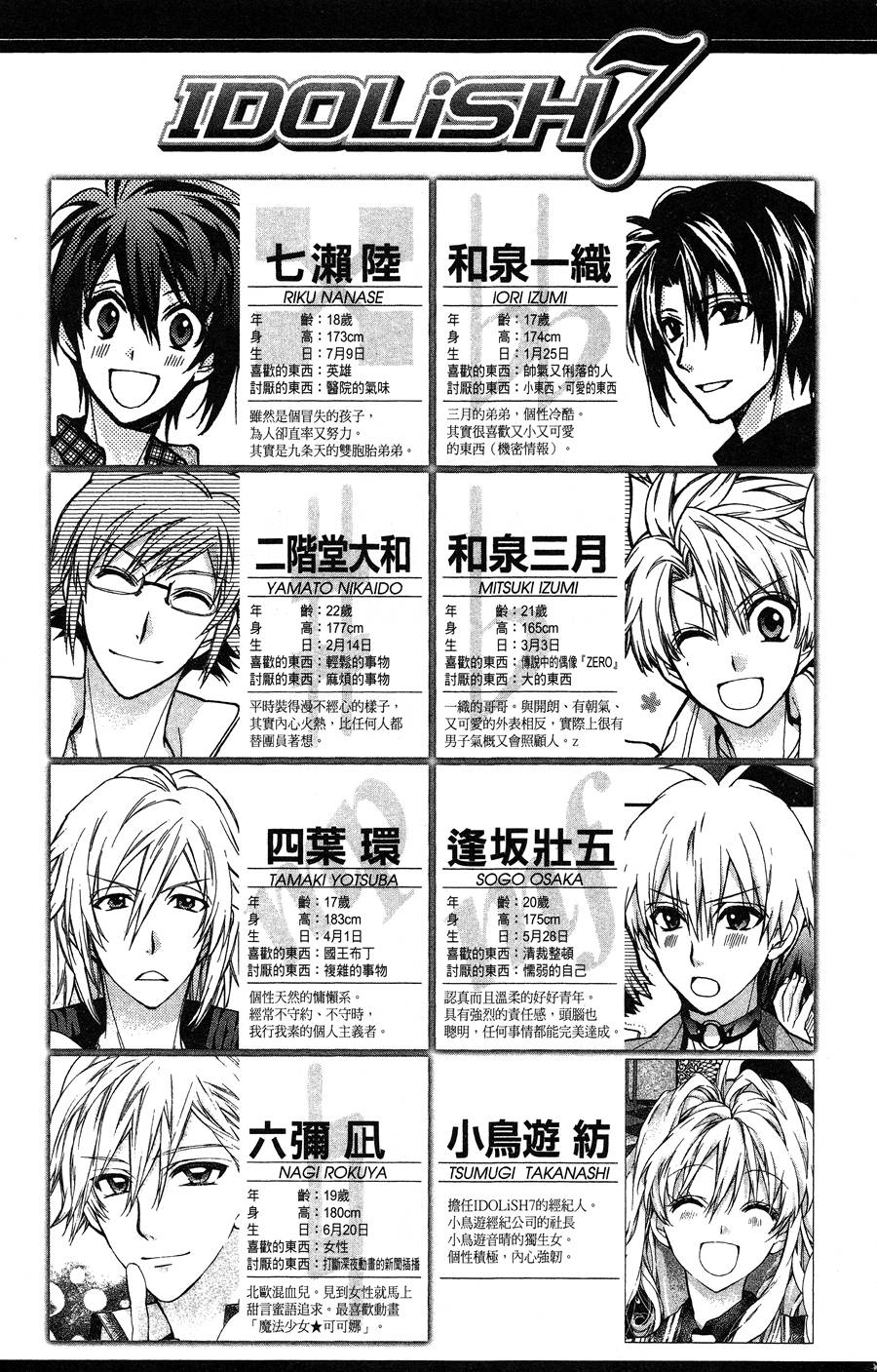 IDOLiSH7 -偶像星愿- TRIGGER -before The Radiant Glory-韩漫全集-第01话无删减无遮挡章节图片 