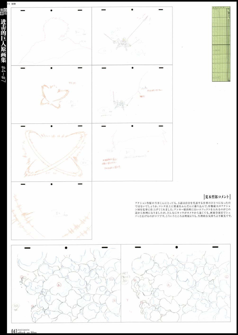 进击的巨人原画集韩漫全集-第02卷无删减无遮挡章节图片 