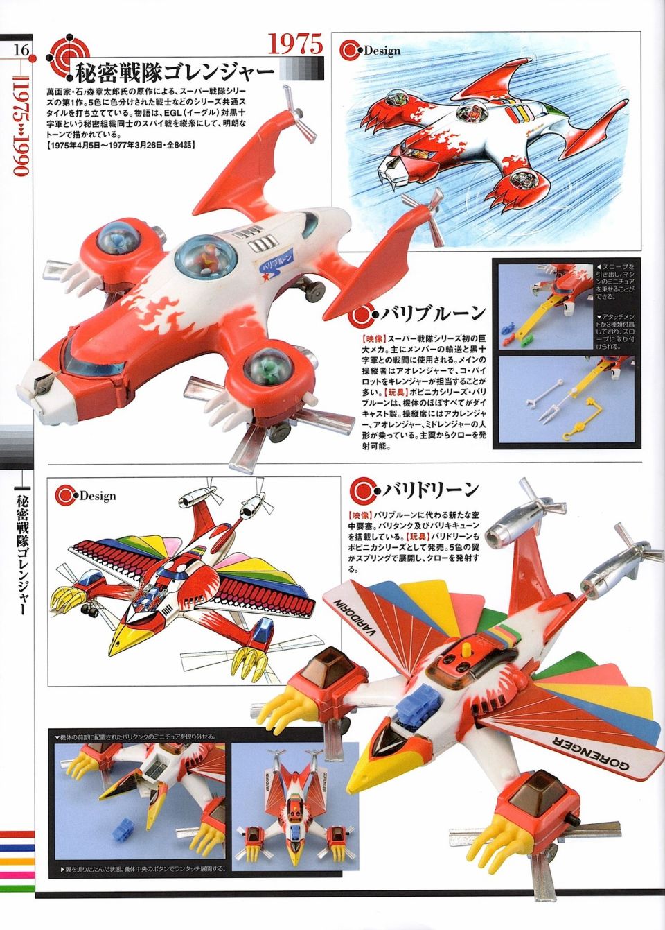 战队特摄片机体设定+实体玩具画册 1975---2016韩漫全集-全一卷无删减无遮挡章节图片 