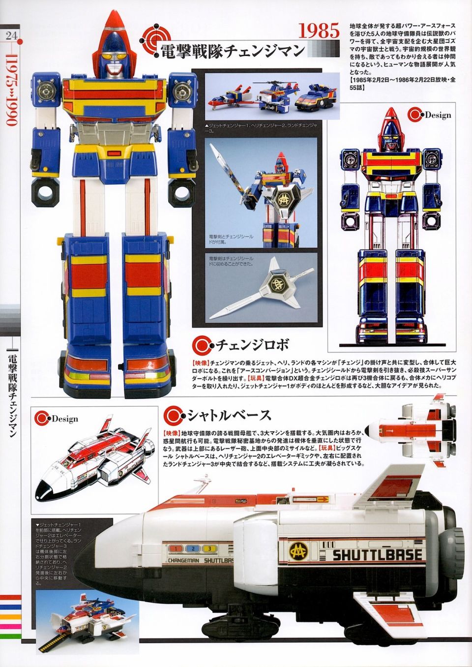 战队特摄片机体设定+实体玩具画册 1975---2016韩漫全集-全一卷无删减无遮挡章节图片 