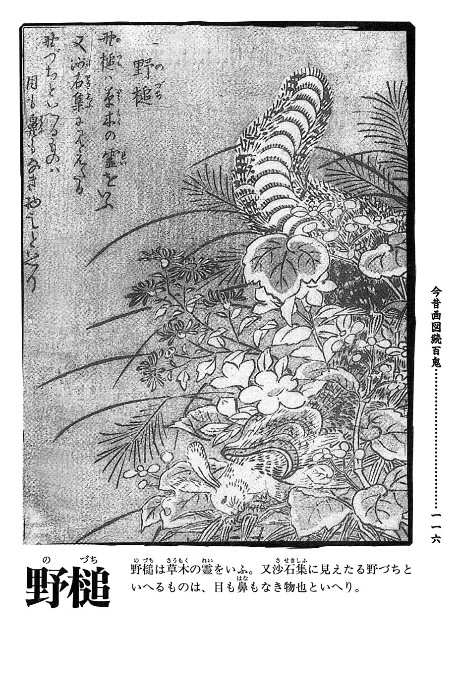 鸟山石燕 画图百鬼夜行全画集韩漫全集-全一卷无删减无遮挡章节图片 