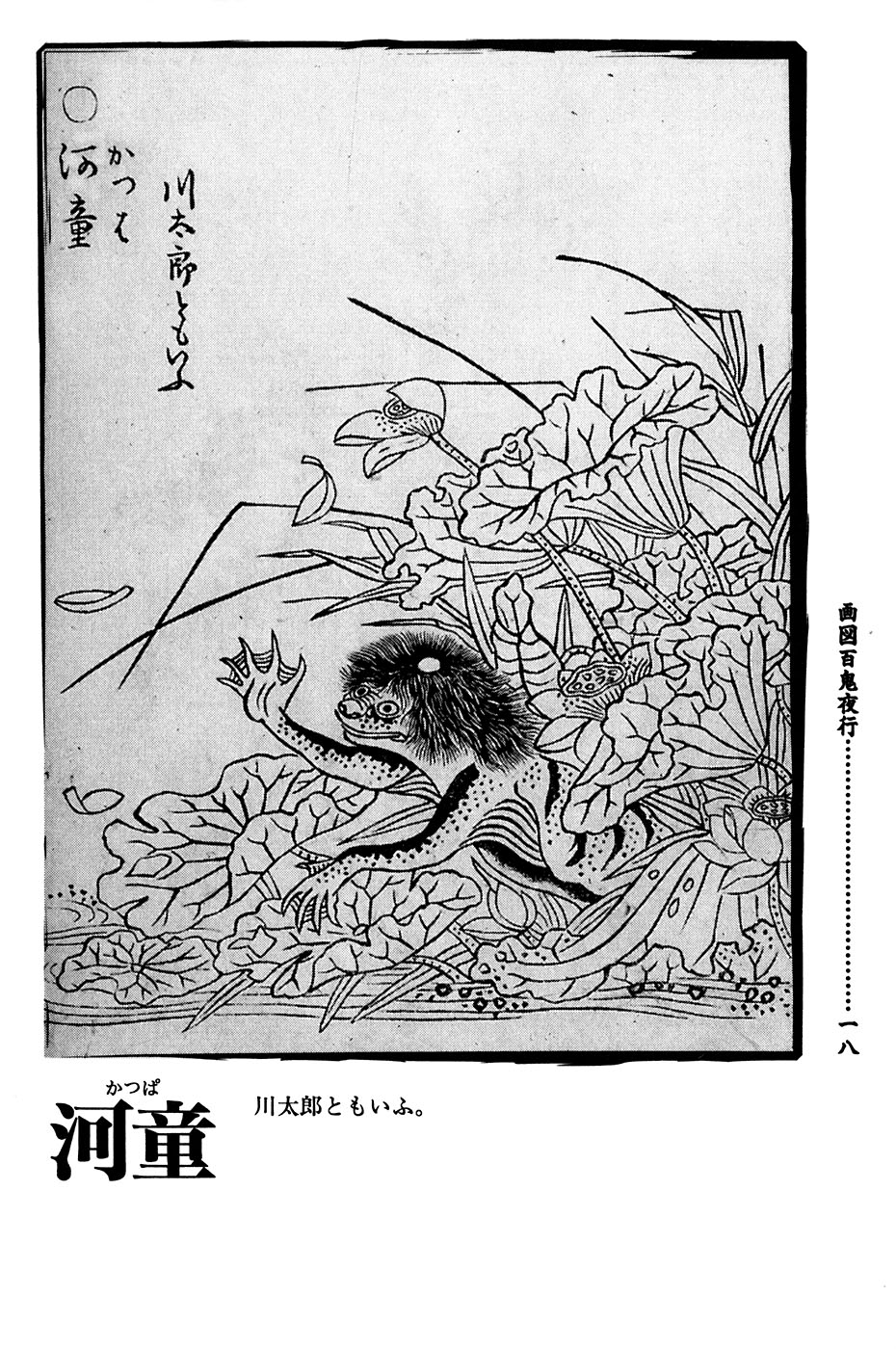 鸟山石燕 画图百鬼夜行全画集韩漫全集-全一卷无删减无遮挡章节图片 