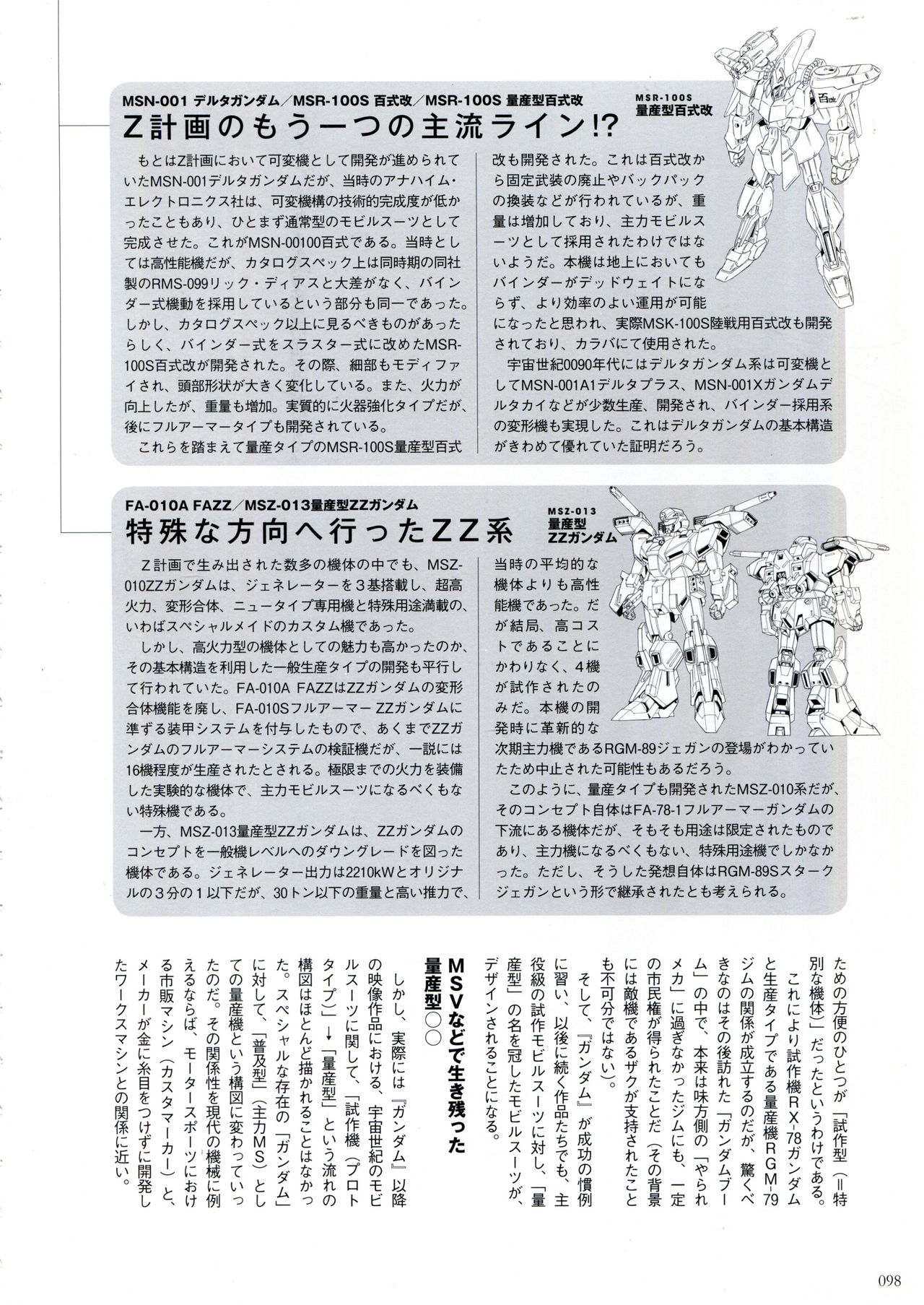 量产型MS设定图册韩漫全集-全一卷无删减无遮挡章节图片 