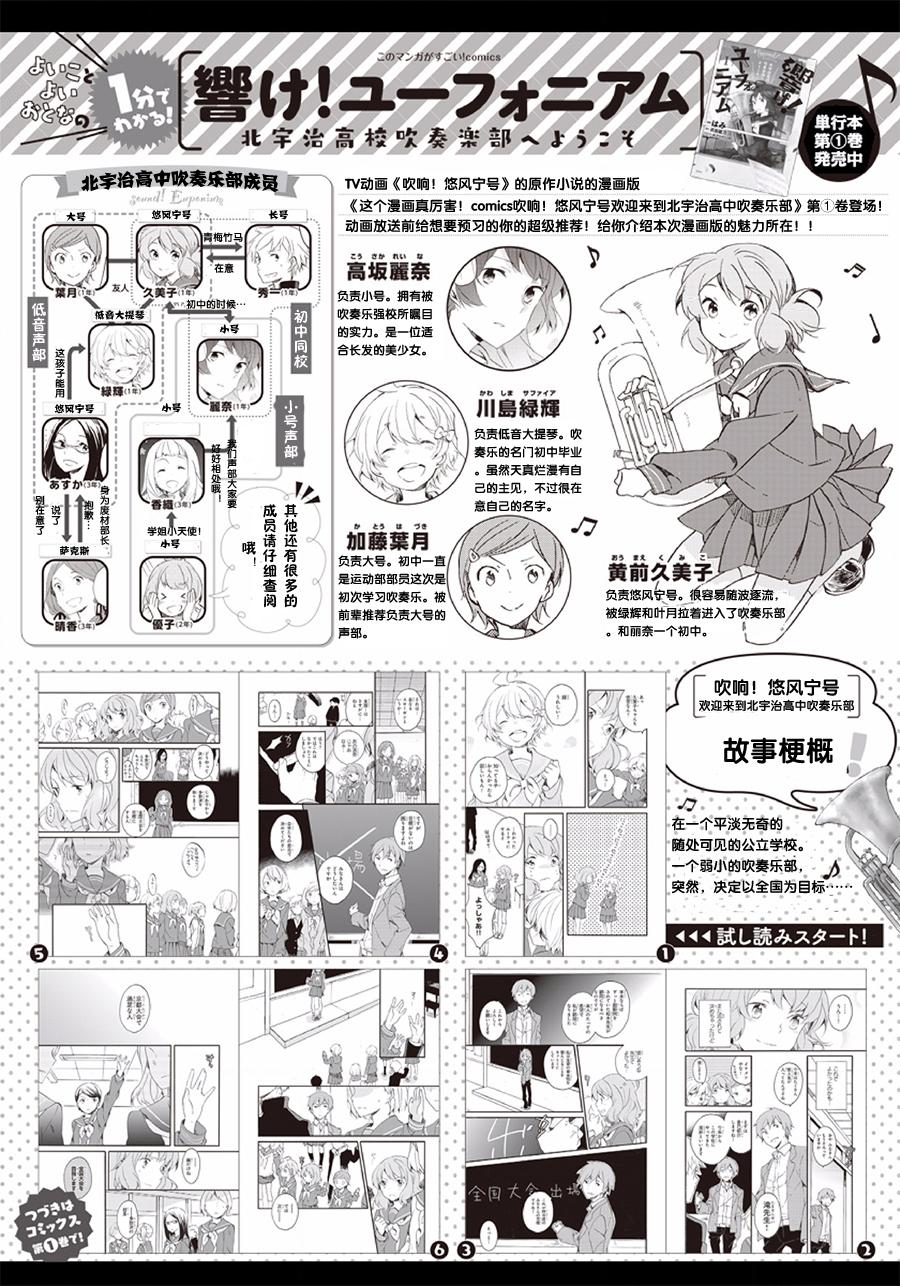 吹响！上低音号 欢迎来到北宇治高中吹奏乐部韩漫全集-第08话无删减无遮挡章节图片 