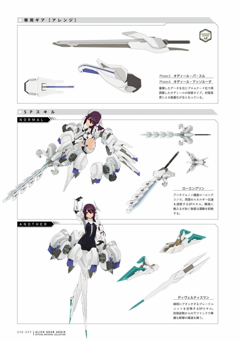 Alice Gear Aegis Official Material Collection韩漫全集-全一册无删减无遮挡章节图片 