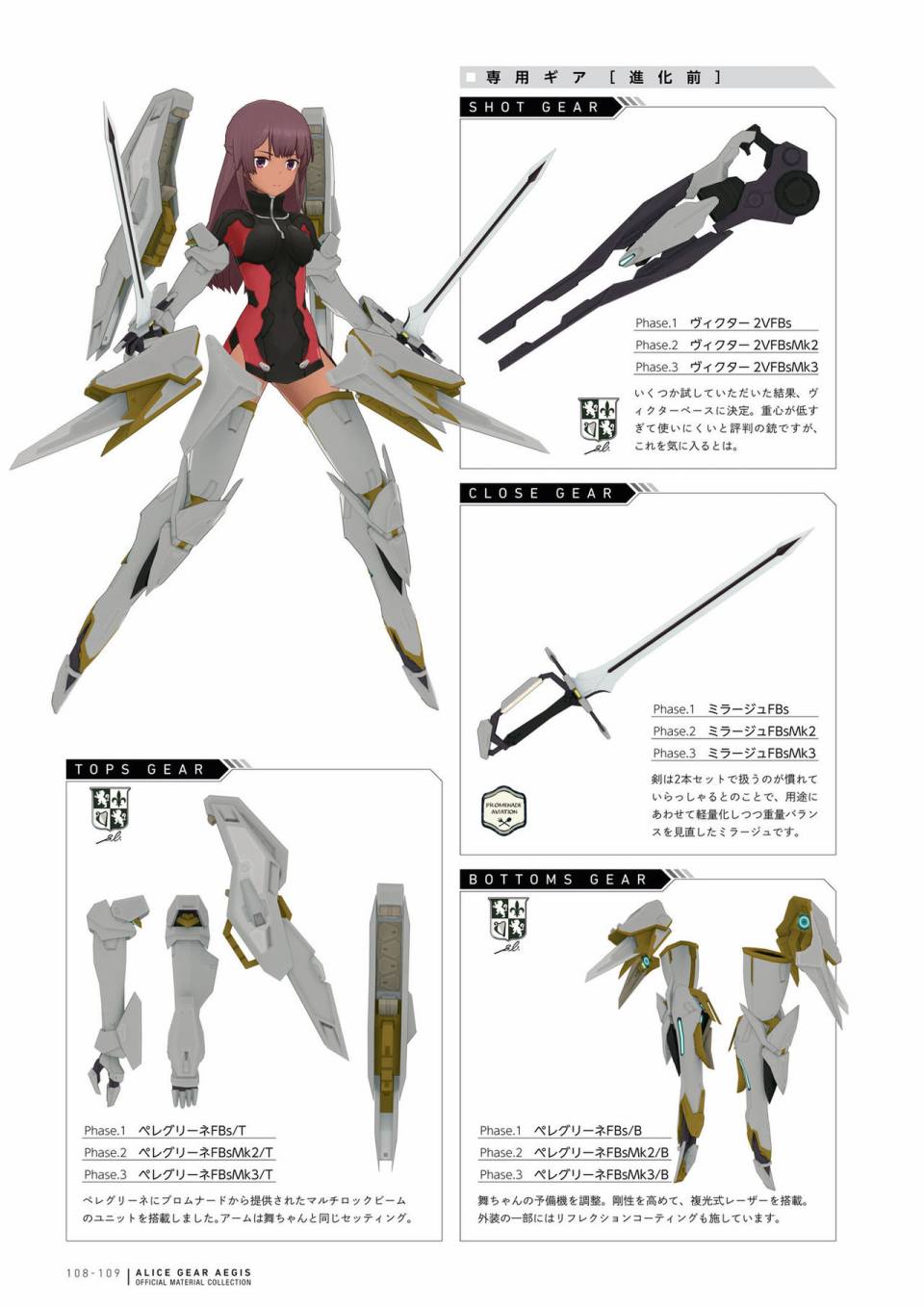 Alice Gear Aegis Official Material Collection韩漫全集-全一册无删减无遮挡章节图片 