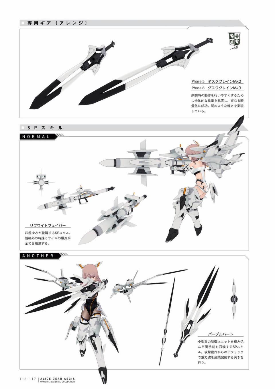 Alice Gear Aegis Official Material Collection韩漫全集-全一册无删减无遮挡章节图片 