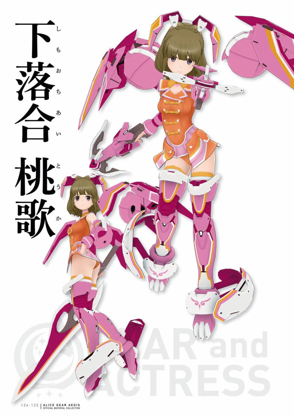 Alice Gear Aegis Official Material Collection韩漫全集-全一册无删减无遮挡章节图片 